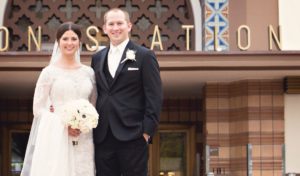Wedding photo of Billy & Katarina Barron of San Pedro California (photo by John Mattera Photography)