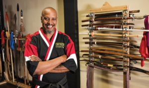 Photo of Marcus Bossett of Budo Pavilion in San Pedro California. (photo: John Mattera Photography)