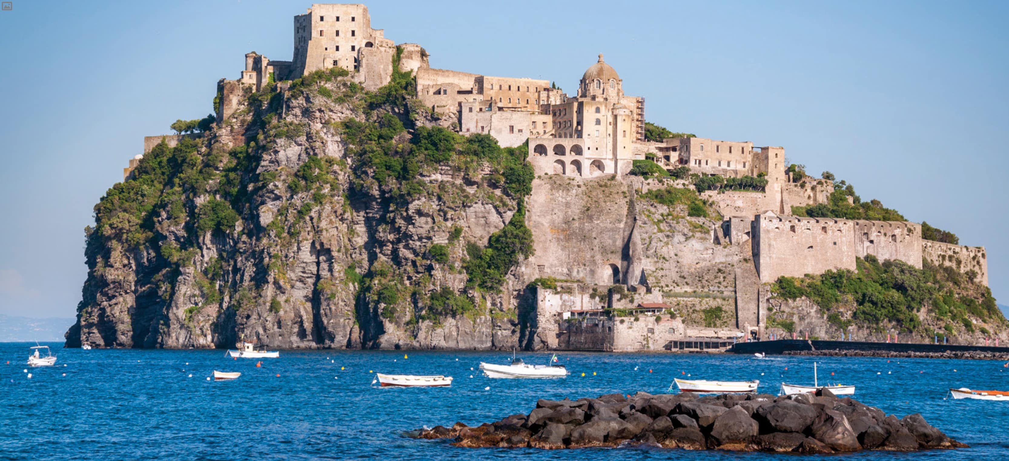 Photo of Aragonese Castle in Ischia, Italy