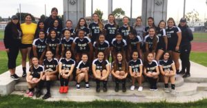 Photo of San Pedro High School varsity girls soccer team 2018-19 (Photo by Jamaal K. Street)